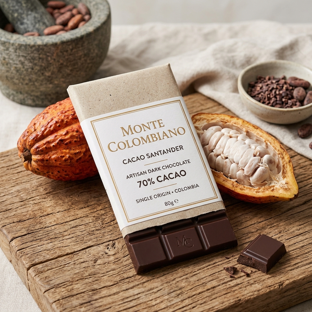 Cacao Fino de Aroma 70% Santander
